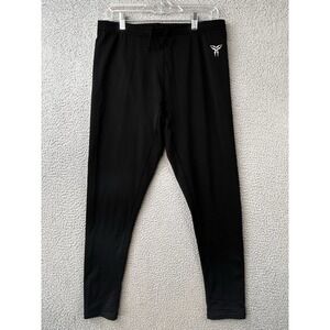 Vintage Nike Kobe Bryant Mamba Sweatpants Mens 2XL Black Slim Fit Dry Basketball